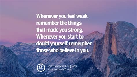 Messages of Strength & Confidence