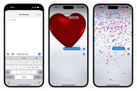 Messages That Pop: Wishes to Send with iMessage Effects