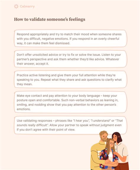 Messages That Validate Their Feelings