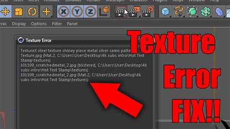 Missing Texture & Error Message Greetings