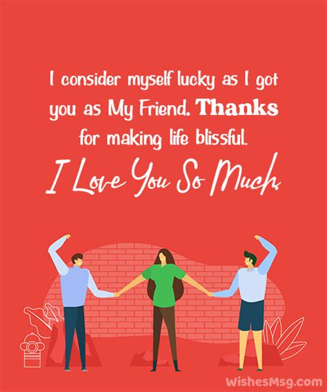 Modern & Casual Messages for Friends