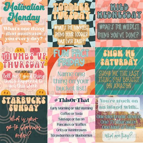 Moody & Nostalgic Social Media Posts