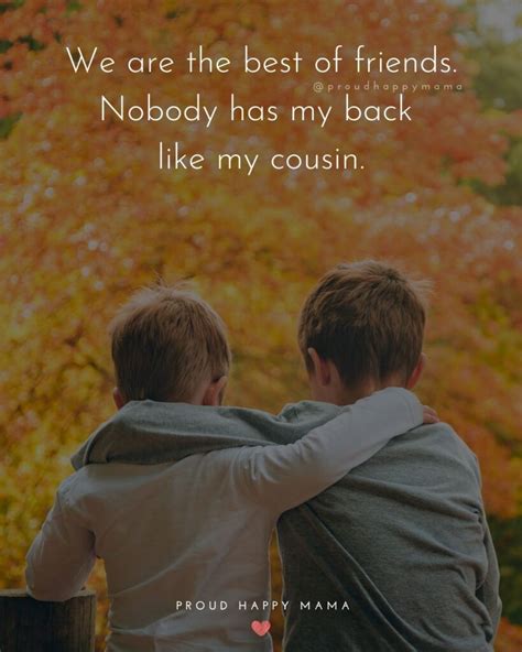 More Than a Cousin, You're a Brother