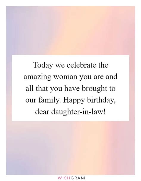 More Than an "In-Law": Messages Celebrating the Daughter We Gained
