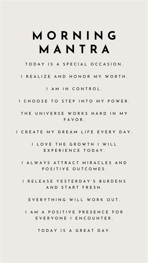 Morning Mantras for the Truly Brave