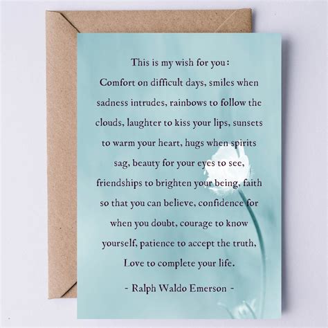 My Wish For You: Messages of Practical Support