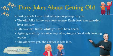 Naughty Jokes About Getting Older (And Slower)