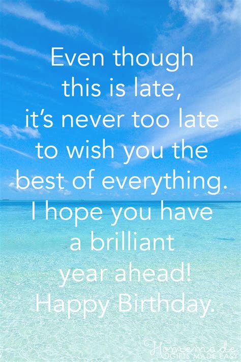 Never Too Late to Celebrate: Perfect Happy Belated Birthday Wishes for Every Relationship