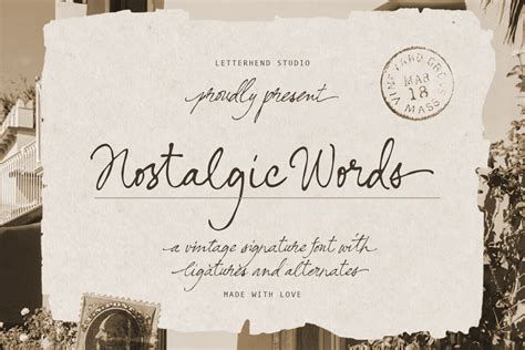 Nostalgic Notes for Someone Far From Home