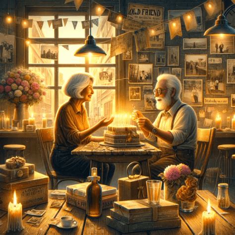 Nostalgic Wishes for Friends with a Shared History