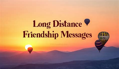 Nostalgic Wishes for Long-Distance Friends
