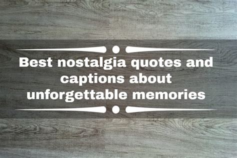 Nostalgic Wishes Looking Back
