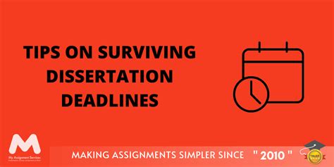 Notes for Surviving the Deadline