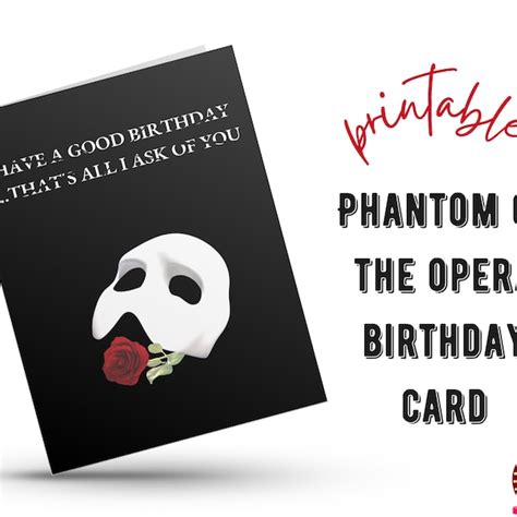 Notes from the Opera Ghost: Funny & Theatrical Wishes