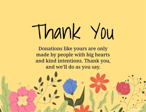 Notes to Say 'Thank You' to Your Donors