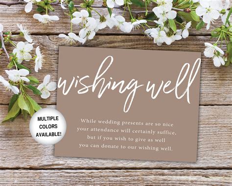 Notes to Toss in a Wishing Well