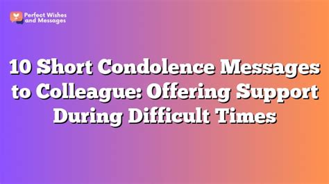 Offering Support During Difficult Times
