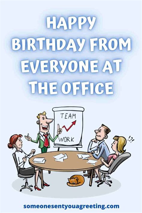 Office-Appropriate Funny Birthday Messages