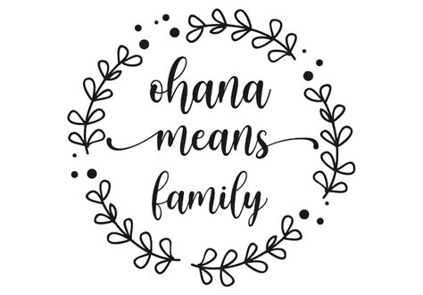 'Ohana Means Family: Captions for Your Favorite People
