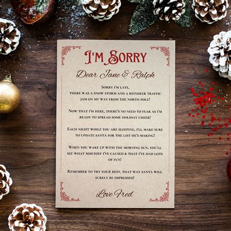 Oops, I'm Running on Elf Time: Funny Belated Wishes