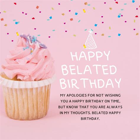 "Oops, I'm So Late!" - Belated Wishes for Every Occasion