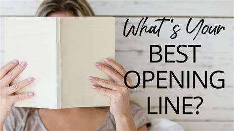Opening Lines to Inscribe on the First Page