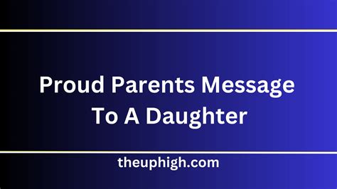 Our Greatest Pride & Joy: Messages of a Proud Parent