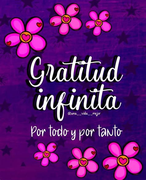 Palabras de Agradecimiento Infinito (Words of Infinite Gratitude)