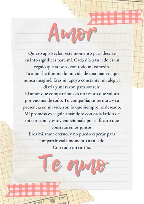 *Para Mi Amor* (For My Love)