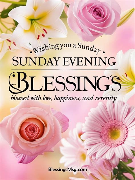 Peaceful & Serene Sunday Blessings