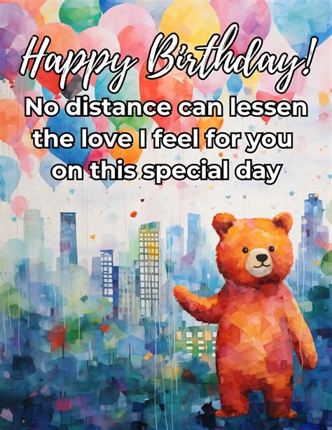 Perfect for a Birthday from Miles Away