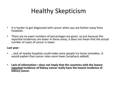 Phrases of Healthy Skepticism: For Demanding Transparency