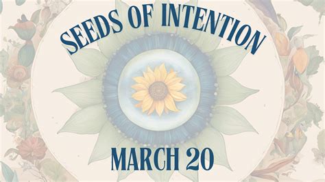 Planting the Seed: Wishes as Powerful Intentions