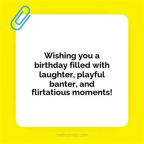 Playful & Flirty Birthday Banter