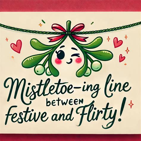Playful & Flirty Mistletoe Messages