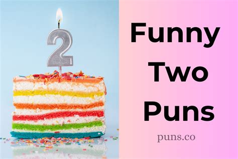 Playful Puns for the 'Terrific Two'