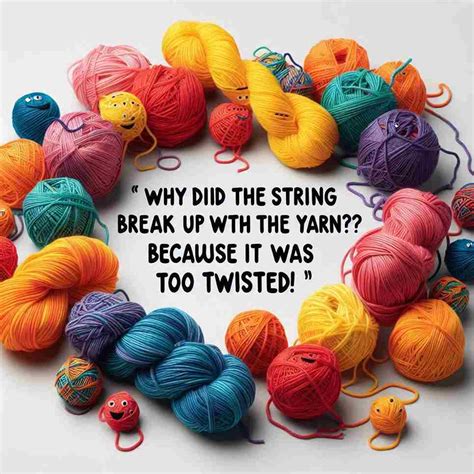 Playful Puns & Pokes Tied to a String