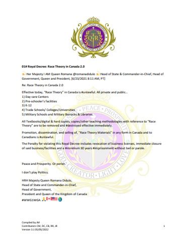 Playful "Royal Decrees" for a Day of Fun