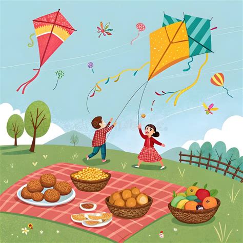 Playful Wishes Celebrating Kites, Food & Fun (గాలిపటాలు, పిండివంటల సరదా శుభాకాంక్షలు)
