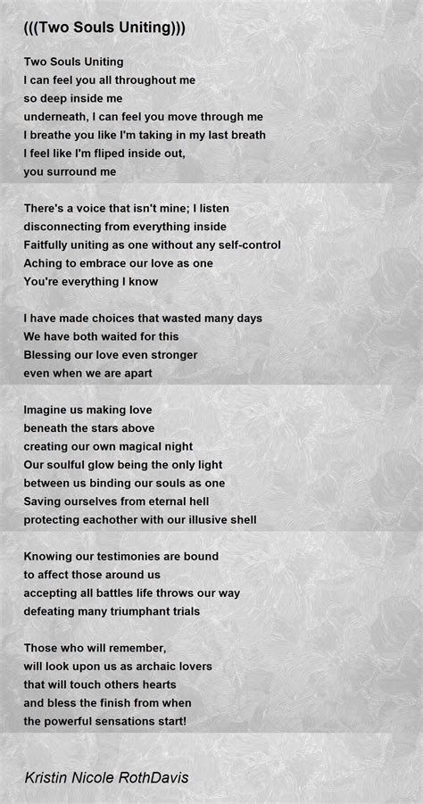 Poetic Blessings for Two Souls