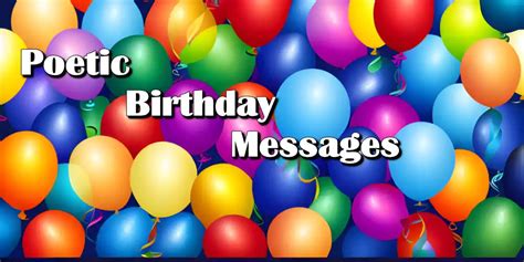 Poetic & Elegant Birthday Blessings