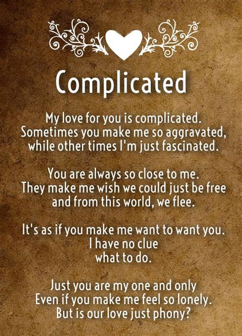 Poetic & Moody Messages for a Complicated Love