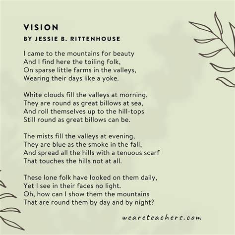 Poetic & Picturesque: Wishes for a Touch of Beauty