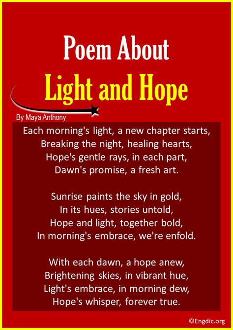 Poetic & Reflective Messages on Light and Hope