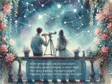 Poetic & Romantic Star Wishes for Your Love