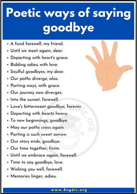 Poetic & Scathing: When Your Goodbye Needs a Little Drama
