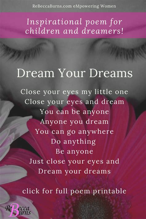 Poetic Wishes for Dreams & Aspirations
