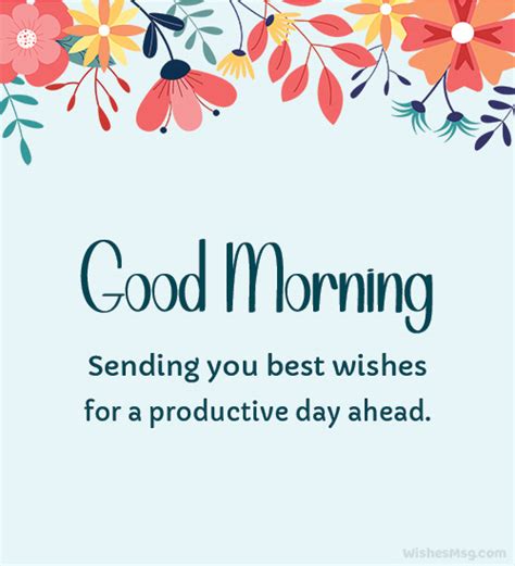 Polished & Professional: Good Day Wishes for the Workplace