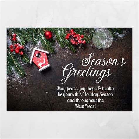 Polished & Professional Season's Greetings