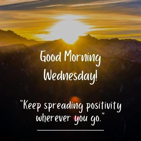 Positive Vibes Only: Uplifting & Heartfelt Wednesday Greetings